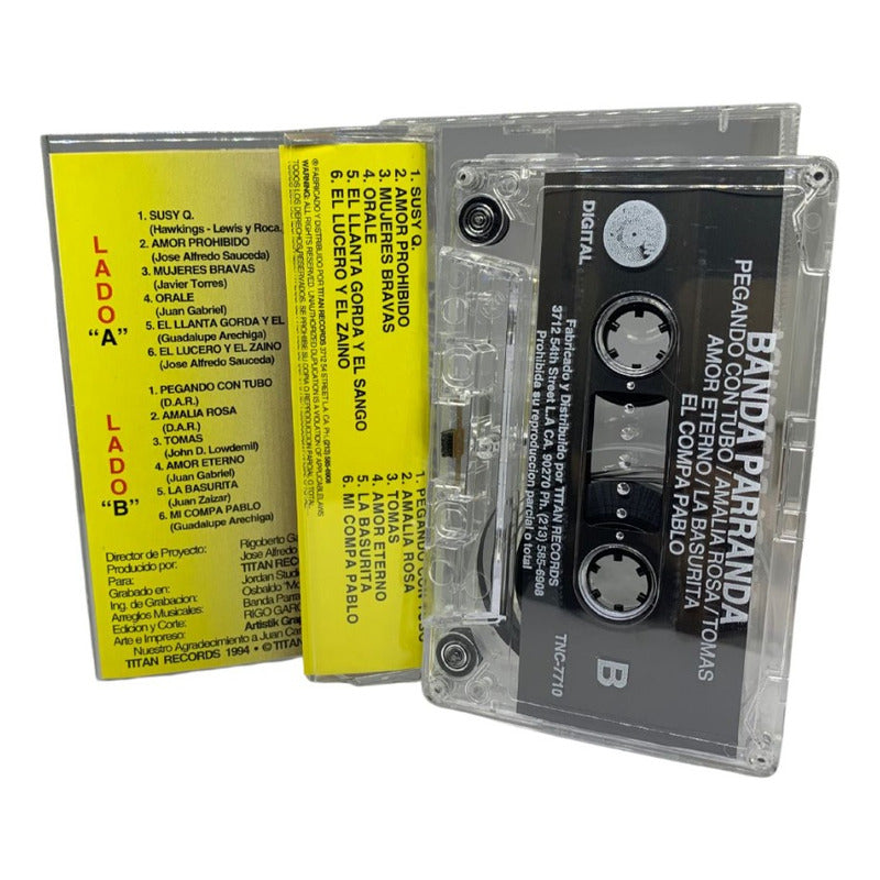 Cassette Original De Banda Parranda Y No Le Pares Parranda