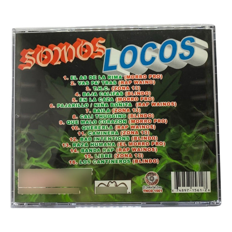 Disco Original De Del Cartel Del Barrio Somos Locos V. 1