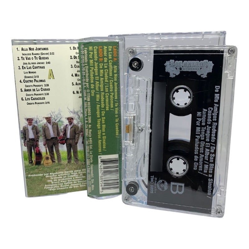 Cassette Original De Los Gallos De Guasave Alla Nos Juntamos