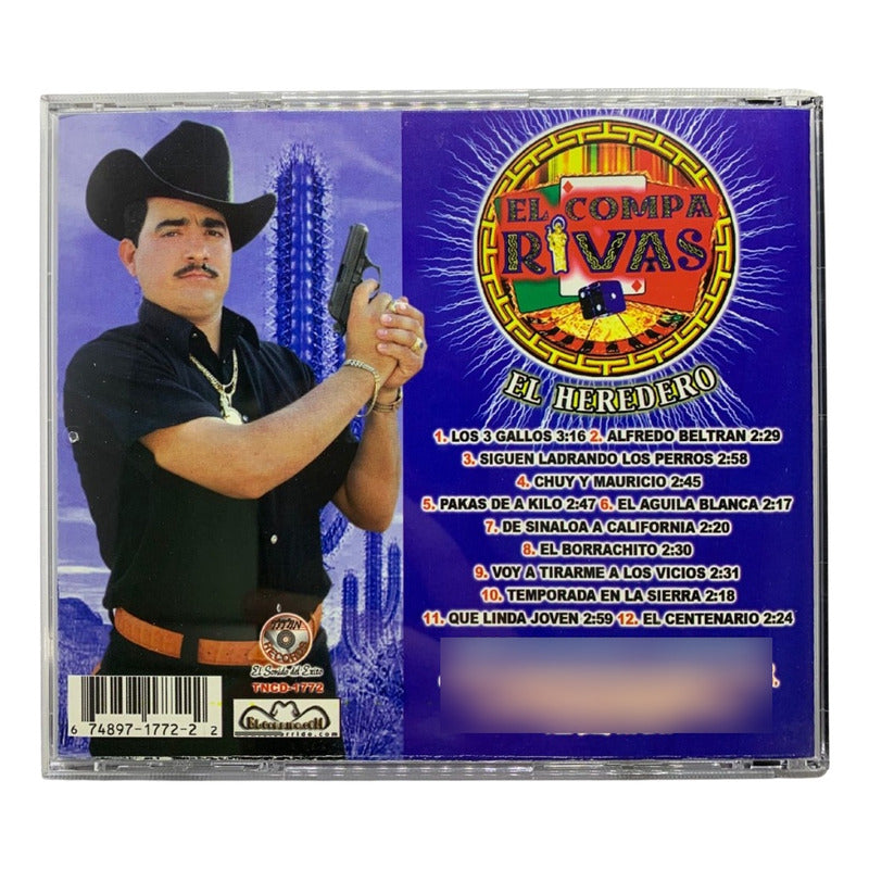Disco Original De El Compa Rivas Corridos Y...
