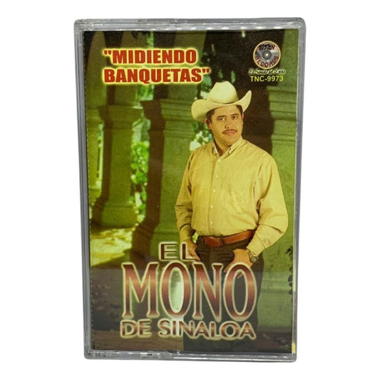 Cassette Original De El Mono De Sinaloa Midiendo Banquetas