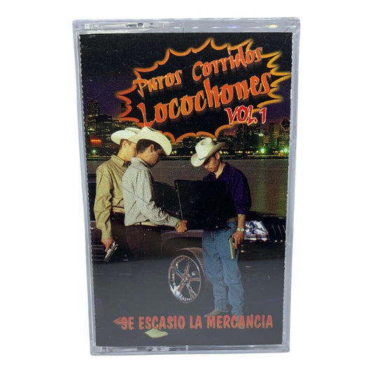 Cassette Original De Puros Corridos Locochones Vol. 1