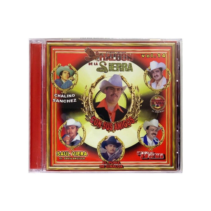 Disco De El Halcón De La Sierra Con Sus Amigos Vol 14