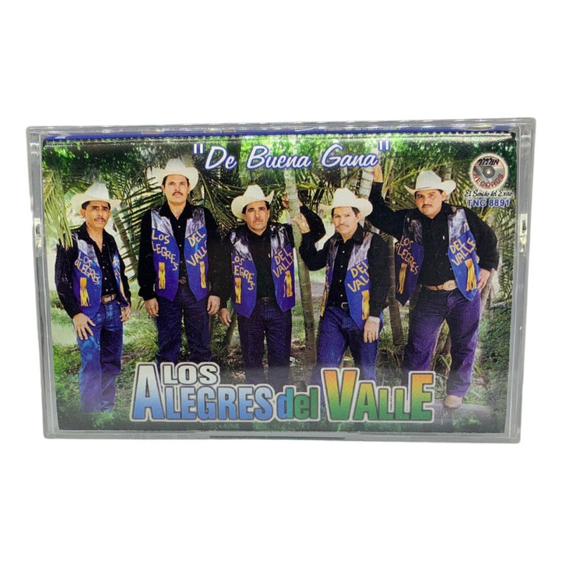 Cassette Original De Los Alegres Del Valle De Buena Gana